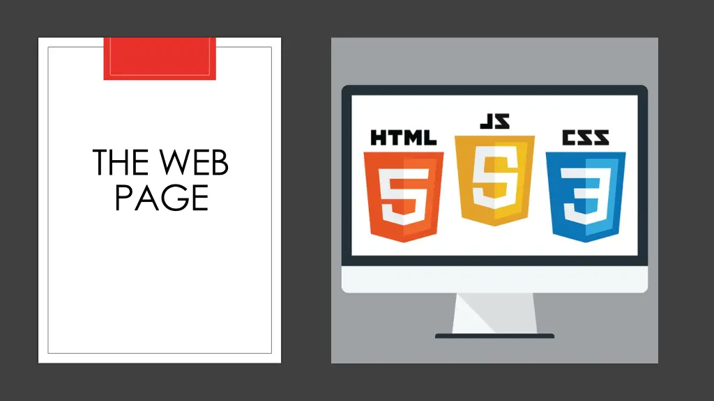 the web page