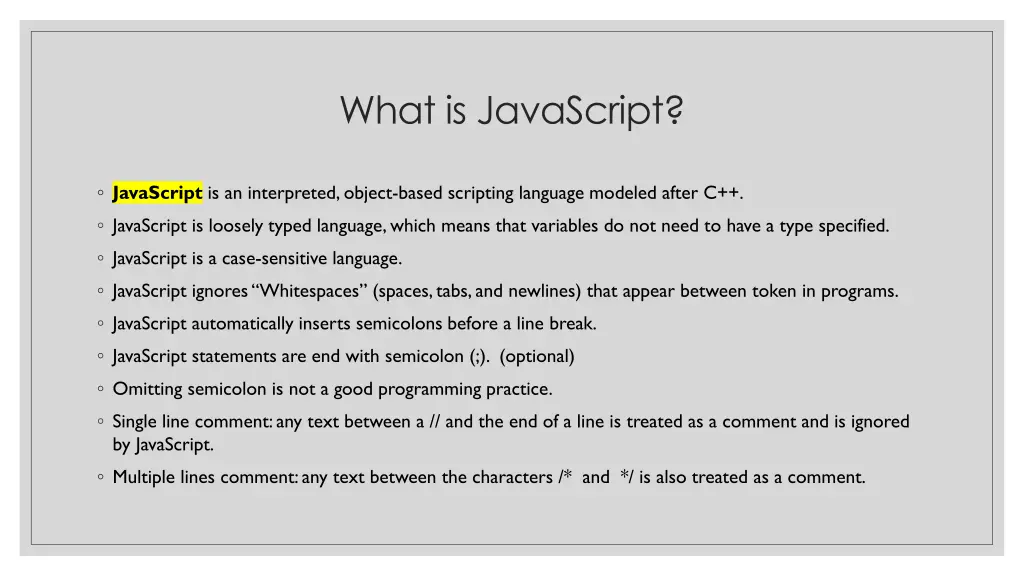 what is javascript