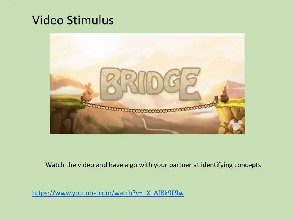 video stimulus