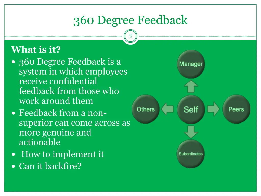 360 degree feedback