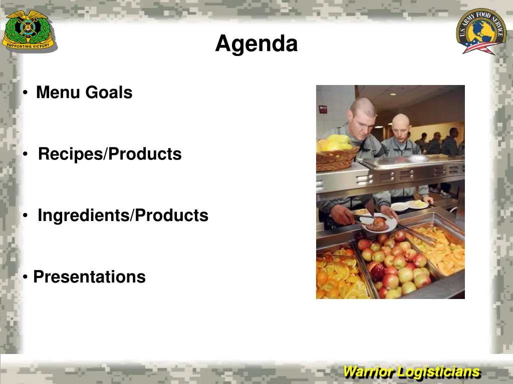 agenda