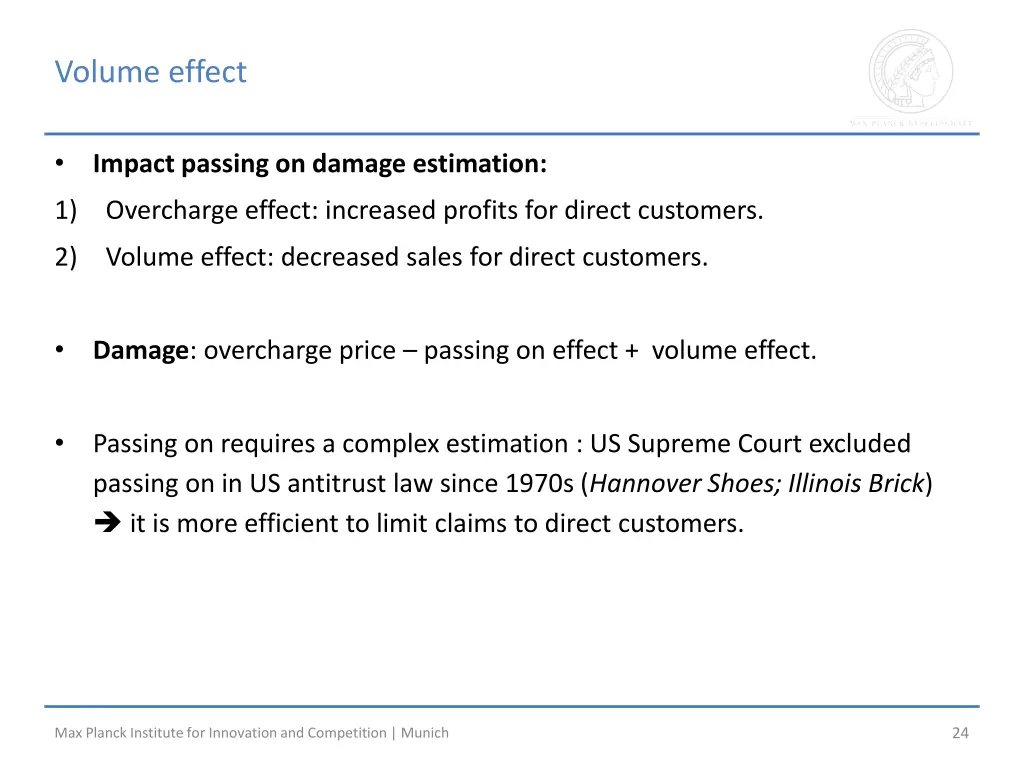 volume effect