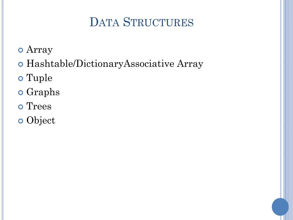 d ata s tructures