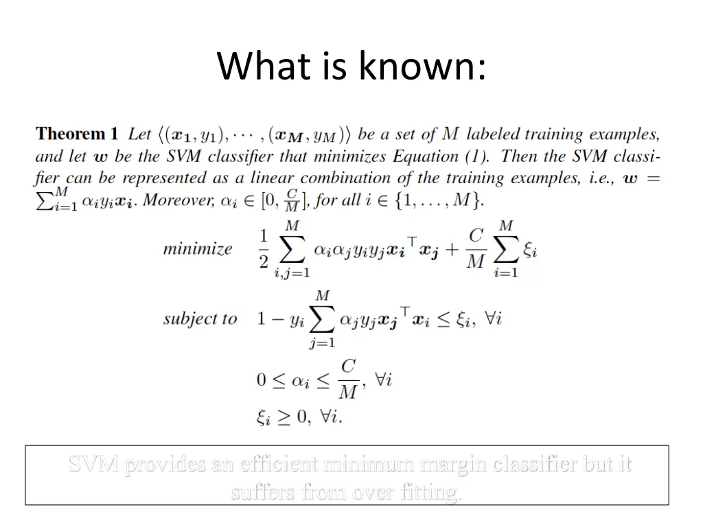 what is known 2