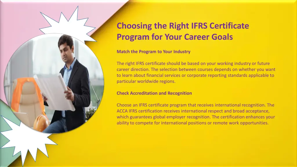 choosing the right ifrs certificate program