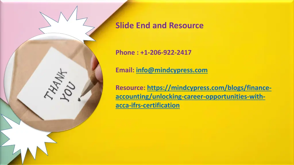 slide end and resource