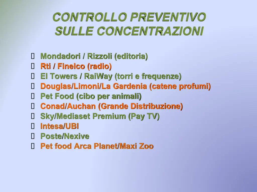 controllo preventivo sulle concentrazioni 1