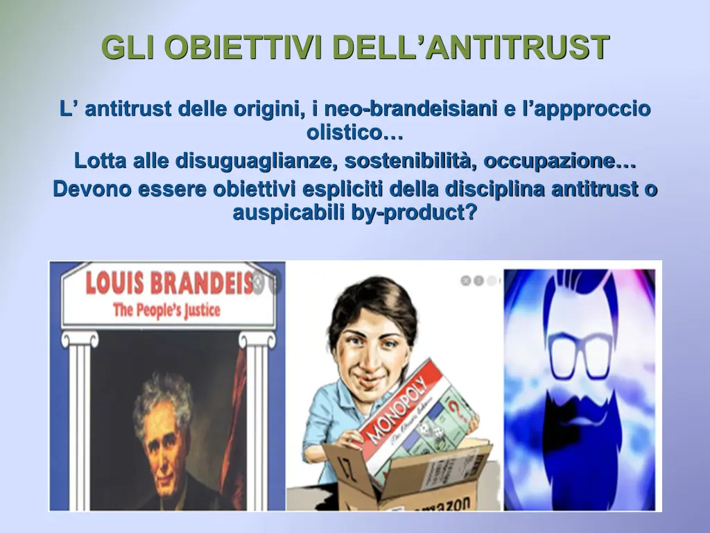 gli obiettivi dell antitrust 1