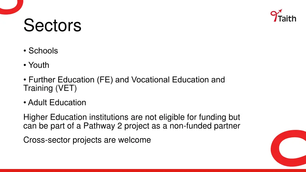 sectors