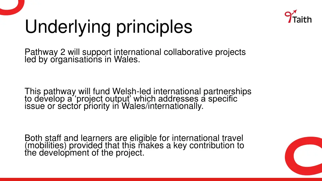 underlying principles