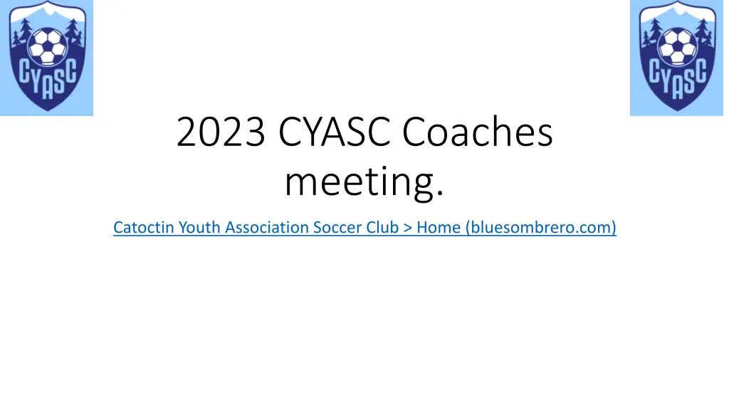 2023 cyasc coaches meeting
