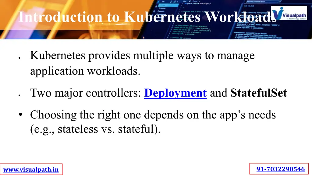 introduction to kubernetes workloads