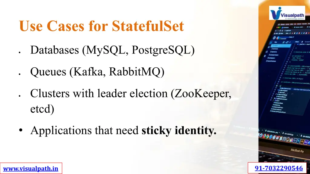 use cases for statefulset