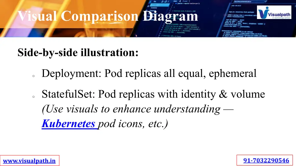 visual comparison diagram