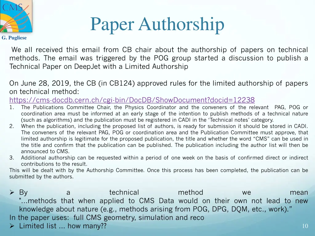 paper authorship
