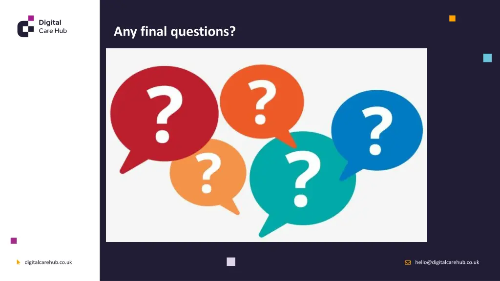 any final questions