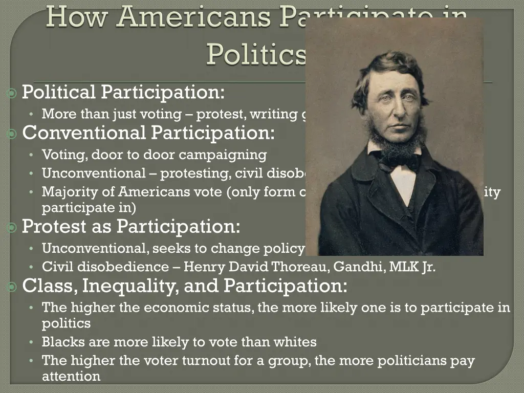 political participation more than just voting