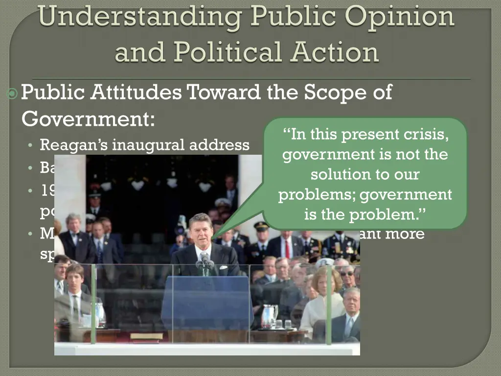 public attitudes toward the scope of government