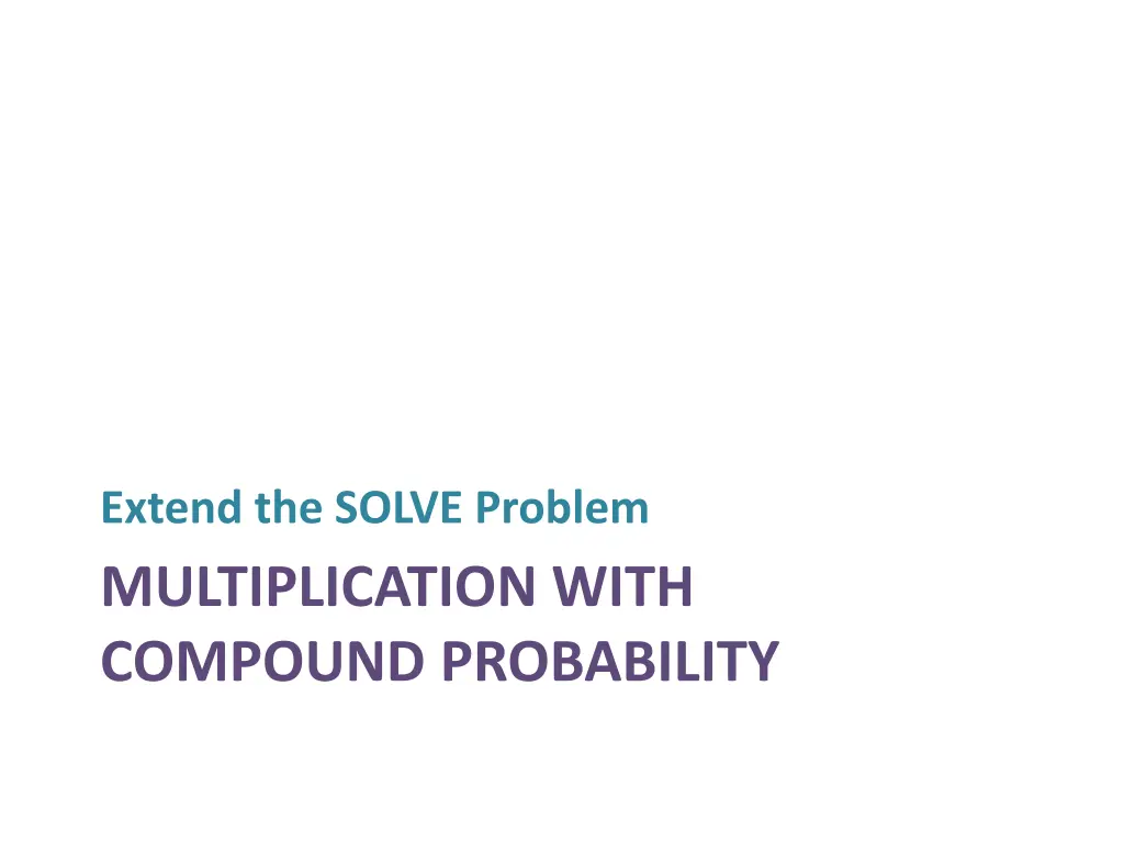 extend the solve problem 1