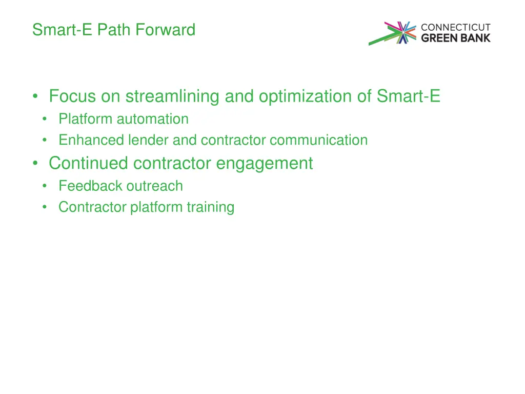 smart e path forward