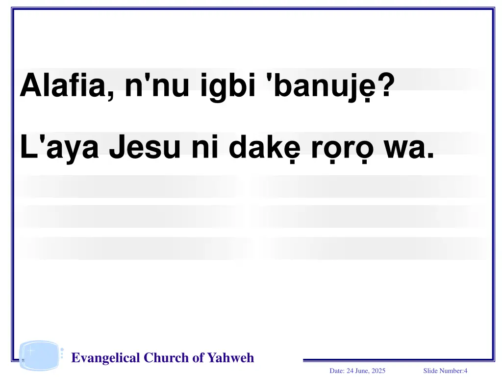 alafia n nu igbi banuj