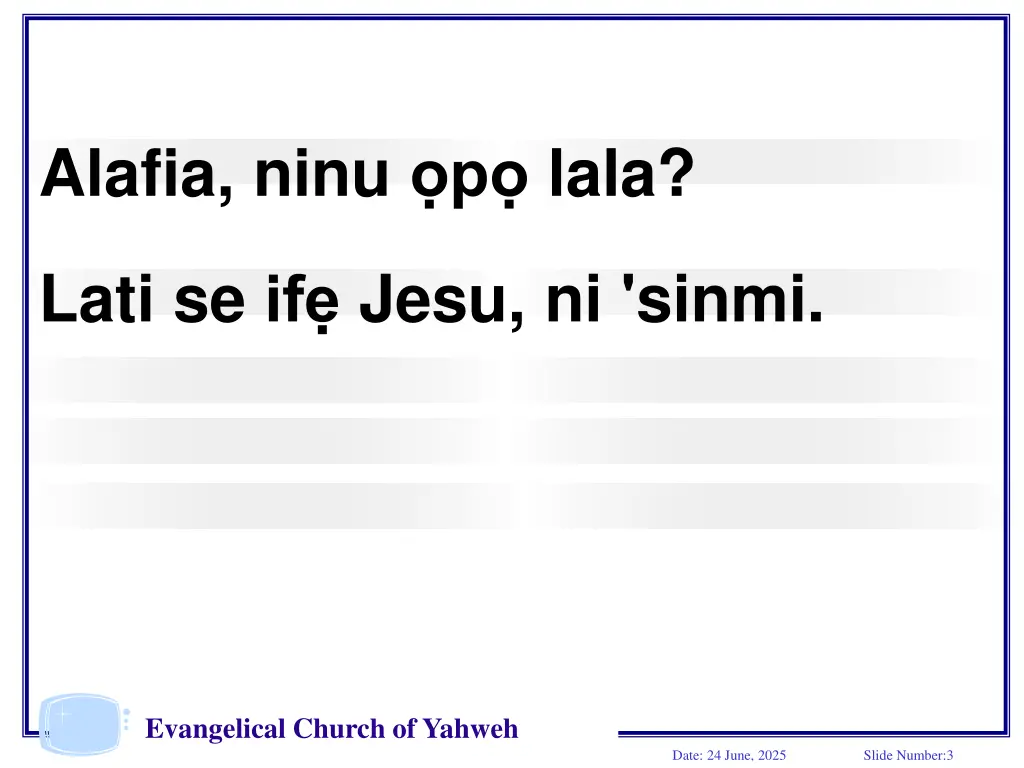 alafia ninu p lala