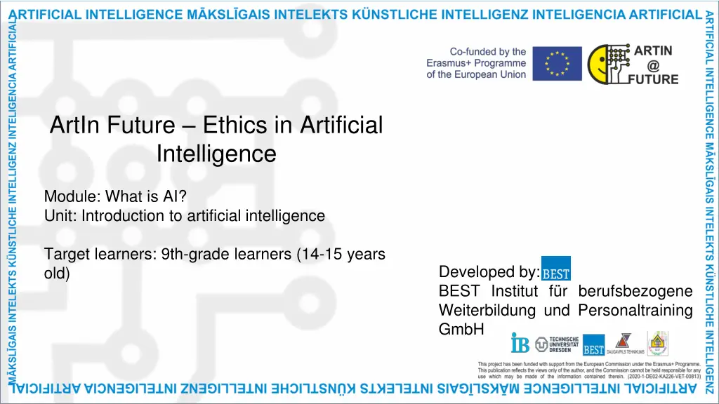 artin future ethics in artificial intelligence