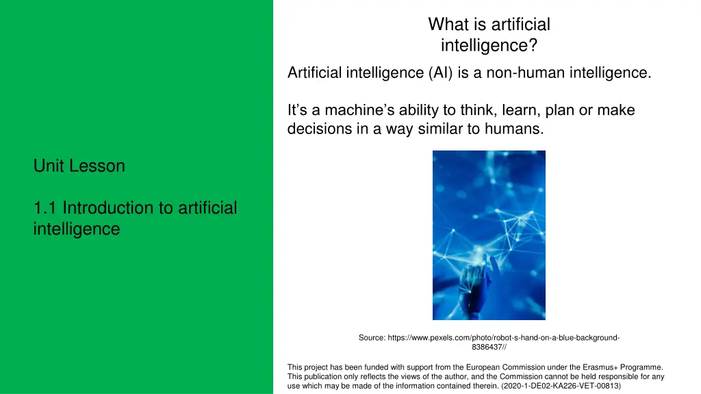 what is artificial intelligence