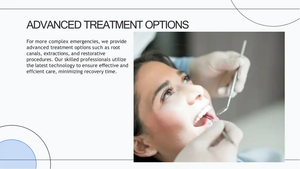 advanced treatment options