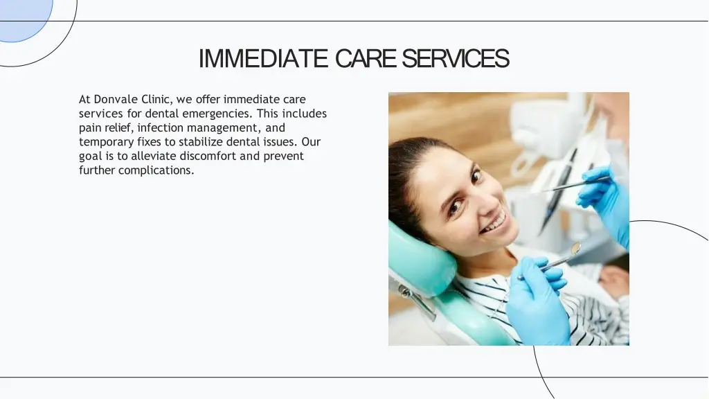 immediate care services