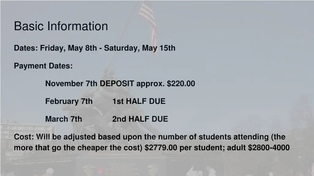 basic information