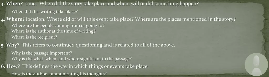 3 when time when did the story take place
