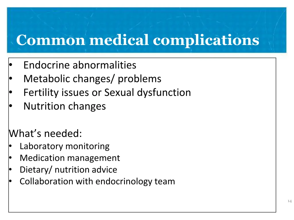 common medical complications 4