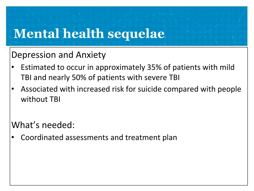 mental health sequelae 1