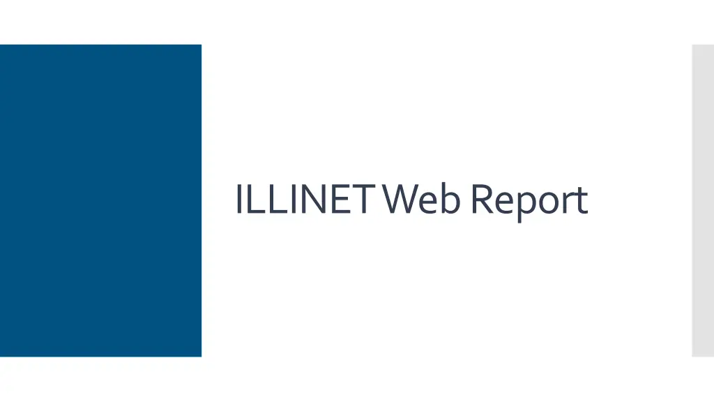 illinet web report