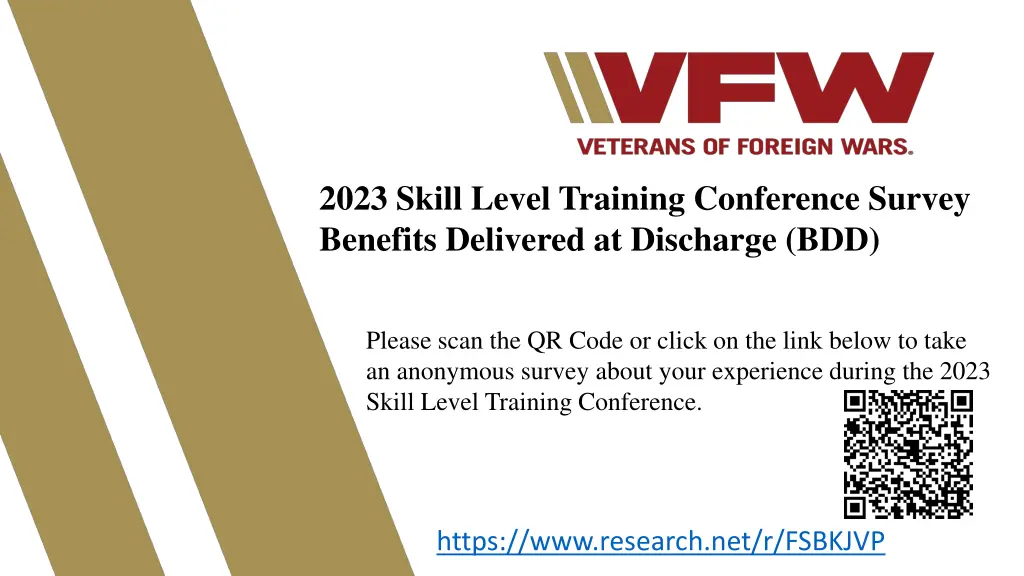 2023 skill level training conference survey