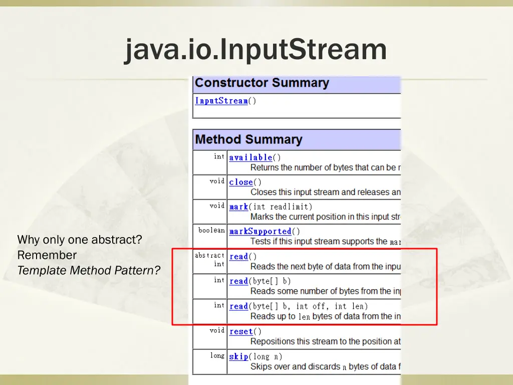 java io inputstream