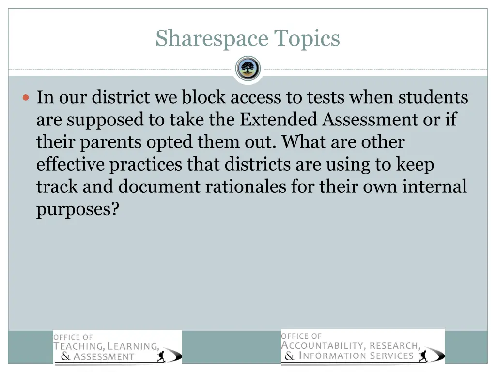 sharespace topics