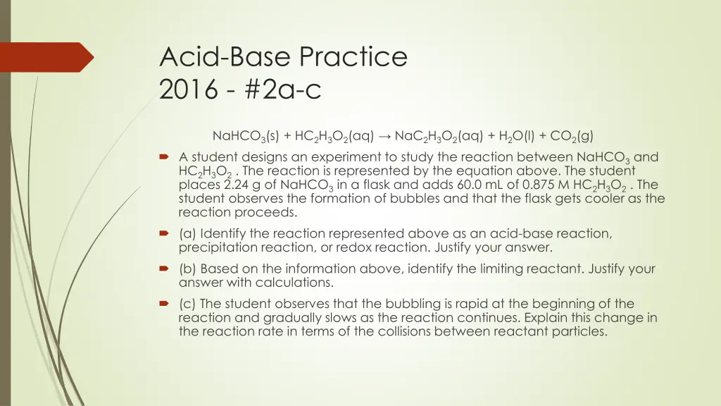acid base practice 2016 2a c
