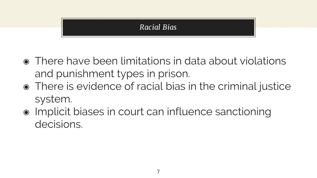 racial bias