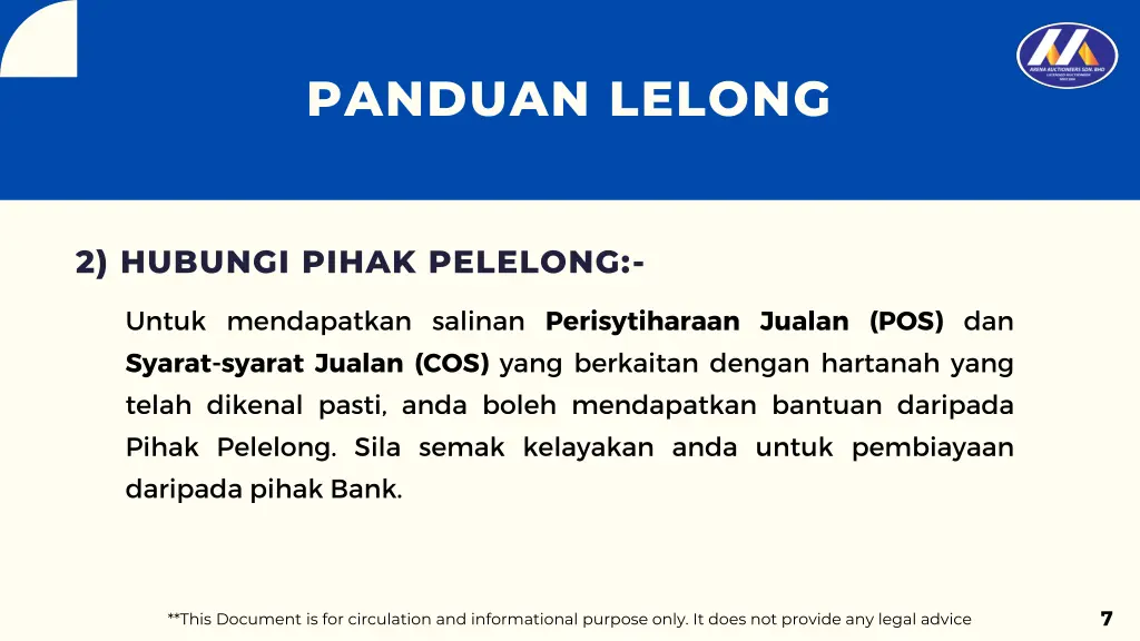 panduan lelong 1