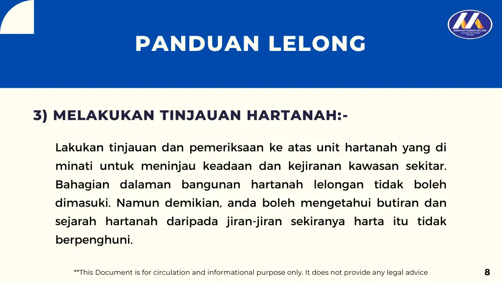 panduan lelong 2