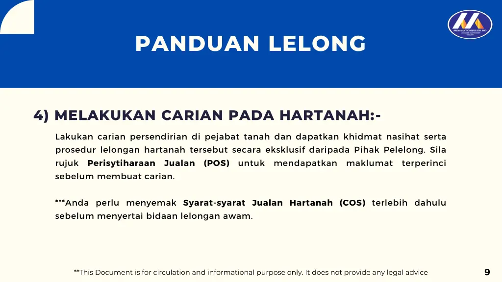 panduan lelong 3