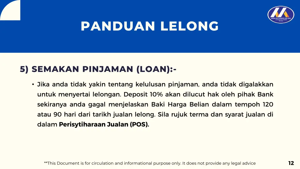 panduan lelong 6