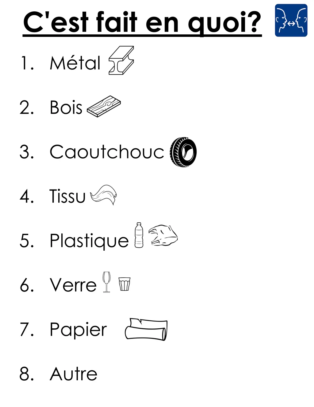 c est fait en quoi