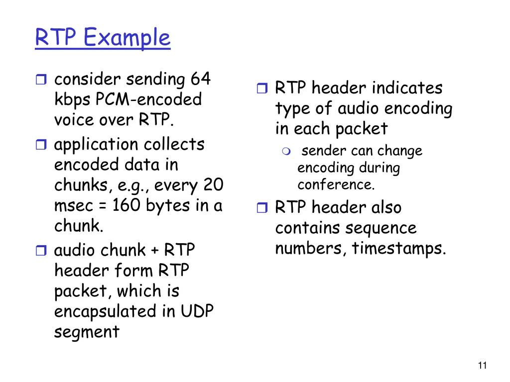 rtp example
