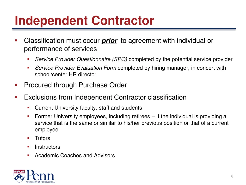 independent contractor