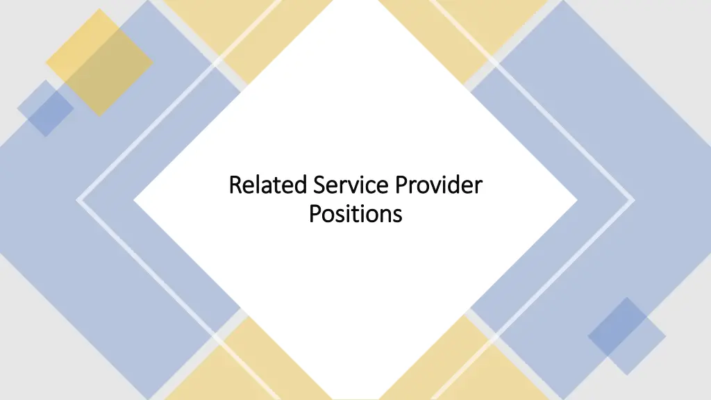 related service provider related service provider
