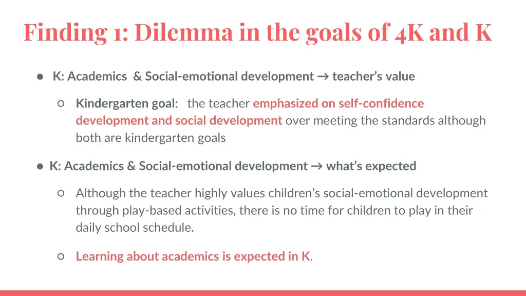 finding 1 dilemma in the goals of 4k and k 2
