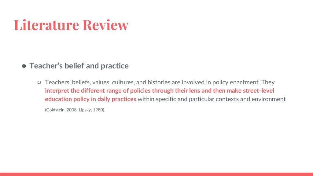 literature review